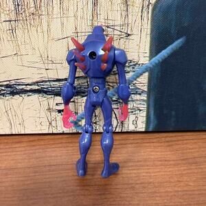 Vtg 2008 Ben 10 Alien Force Chromastone Figure w/ Card